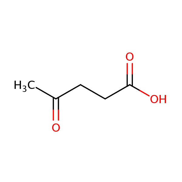 Structural image of 4-Oxopentanoic acid