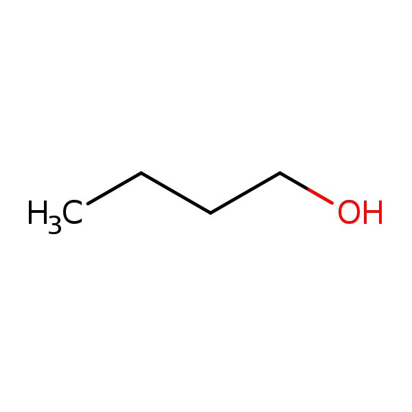 Structural image of 1-Butanol