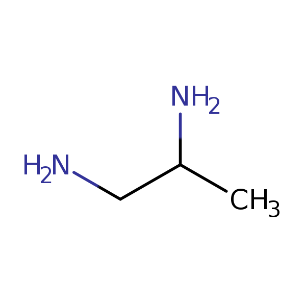 Structural image of 1,2-Diaminopropane