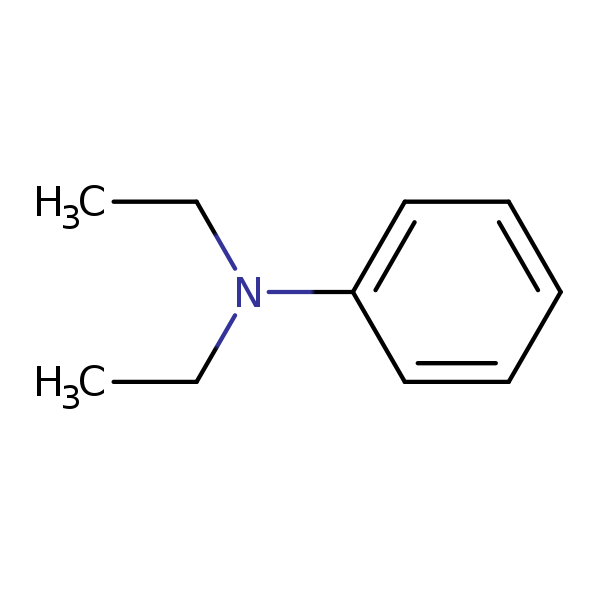Structural image of N,N-Diethylaniline