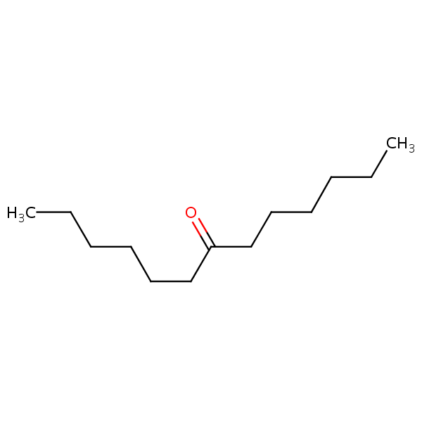 Structural image of 7-Tridecanone