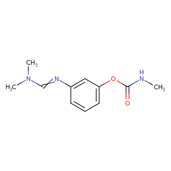 Structural image of Formetanate