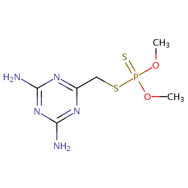 Structural image of Menazon