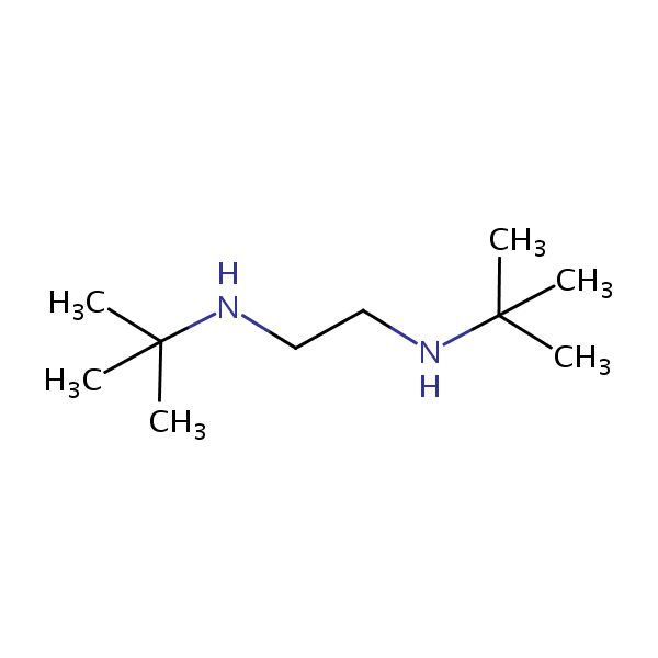 Structural image of N,N'-Di-tert-butylethane-1,2-diamine