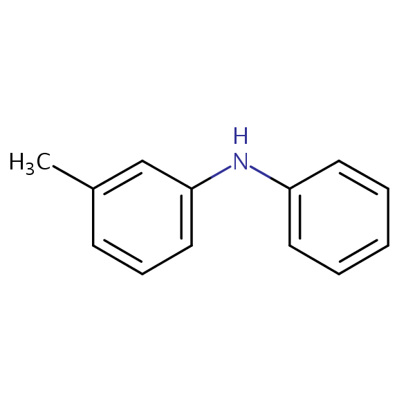 Structural image of 3-Methyl-N-phenylaniline
