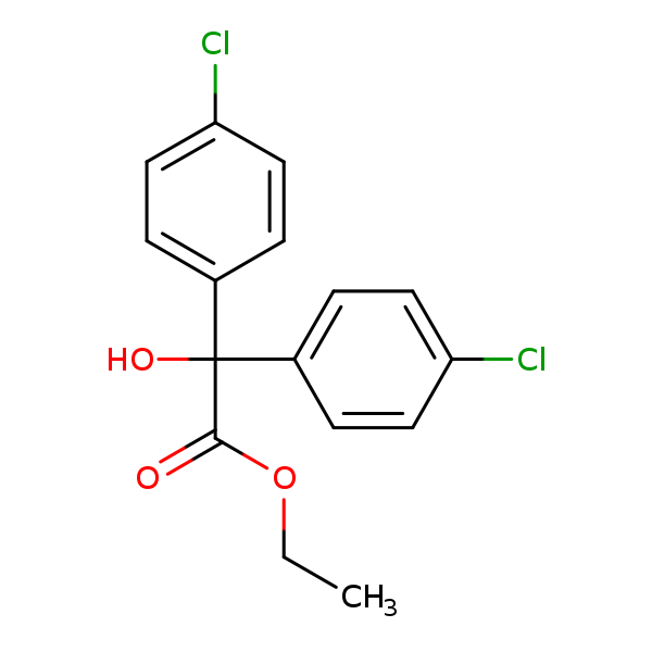 Structural image of Chlorobenzilate