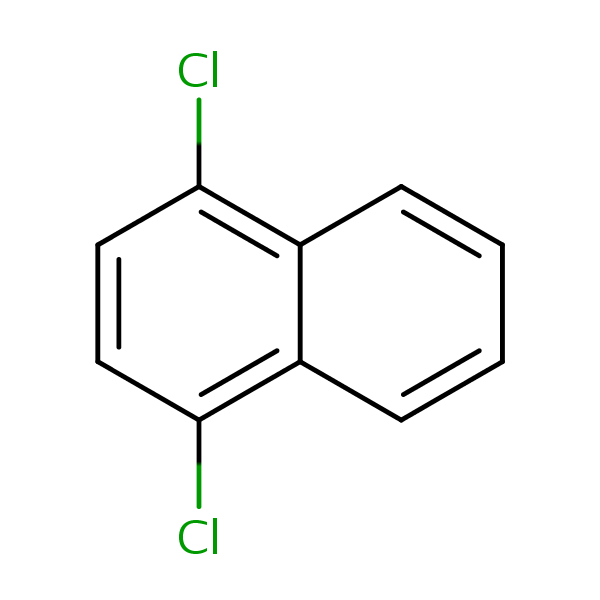 Structural image of 1,4-Dichloronaphthalene