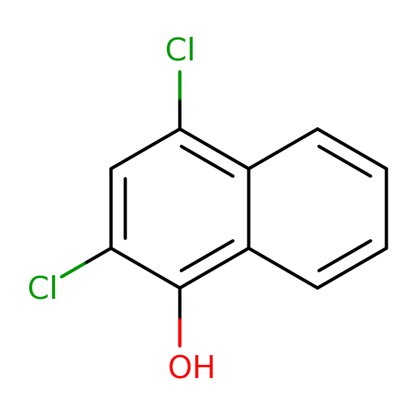 Structural image of 2,4-Dichloro-1-naphthol