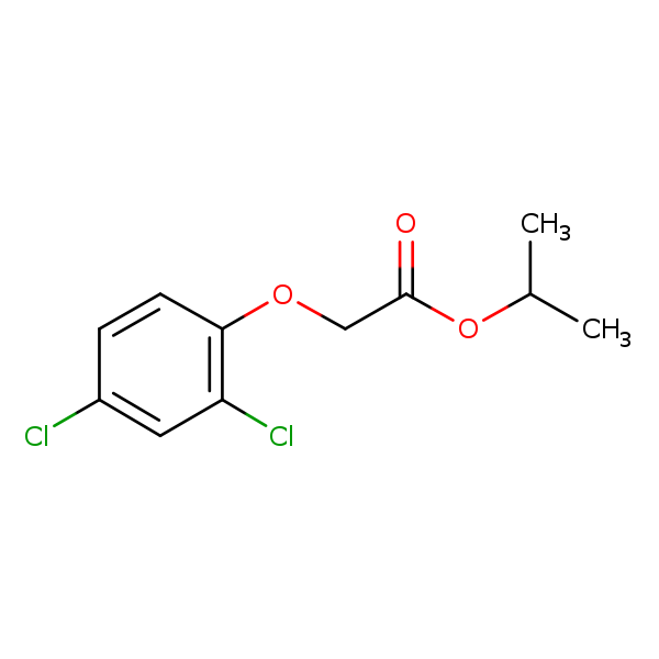 Structural image of 2,4-D isopropyl ester