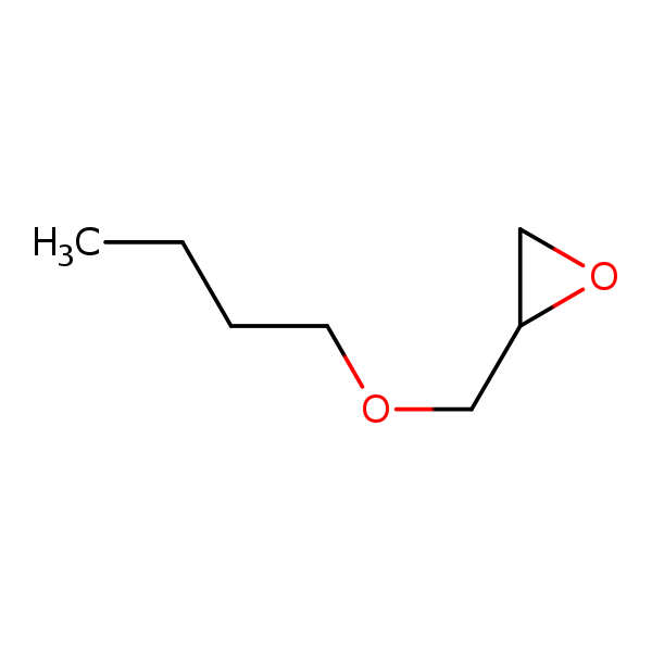 Structural image of Butyl glycidyl ether