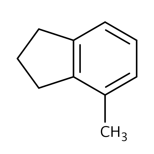 Structural image of 4-Methylindan