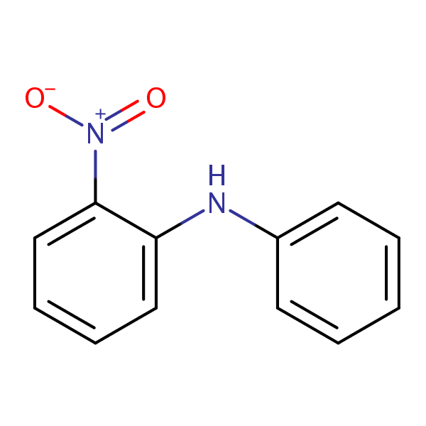 Structural image of 2-Nitrodiphenylamine