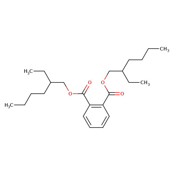 Structural image of Di(2-ethylhexyl) phthalate