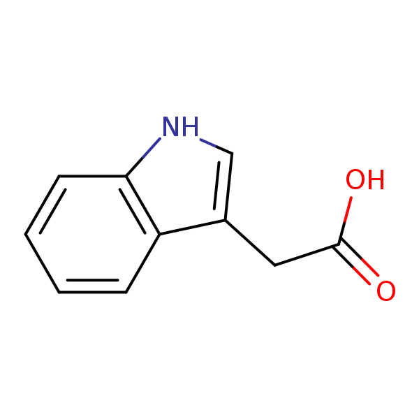 Structural image of Indole-3-acetic acid