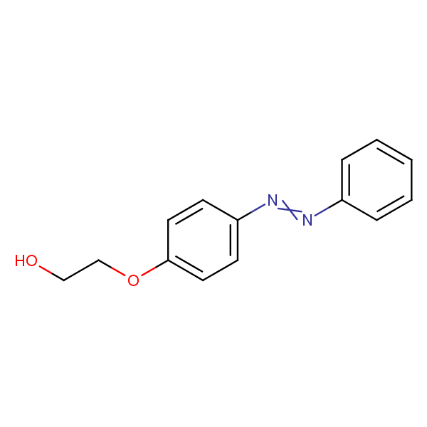 Structural image of 2-[4-(2-Phenyldiazenyl)phenoxy]ethanol