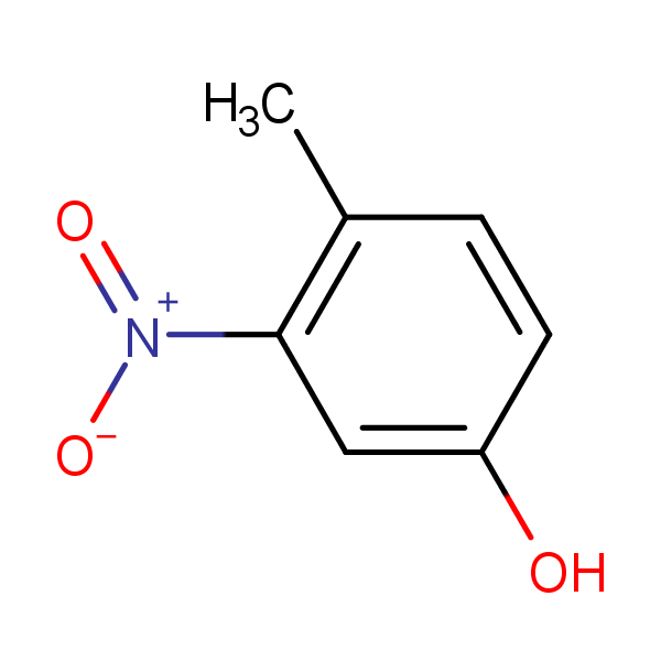 Structural image of 3-NITRO-P-CRESOL