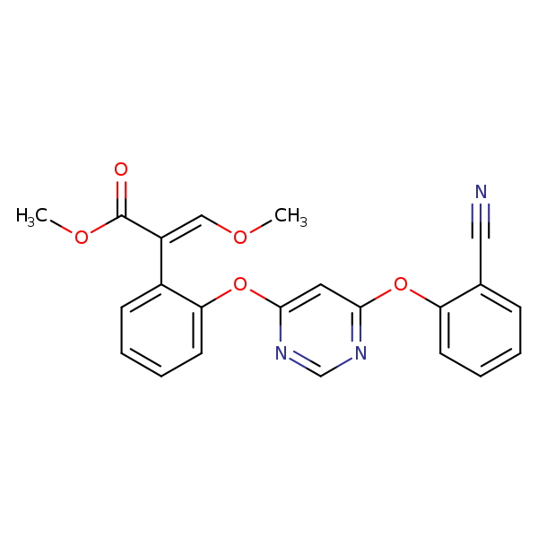 Structural image of Azoxystrobin