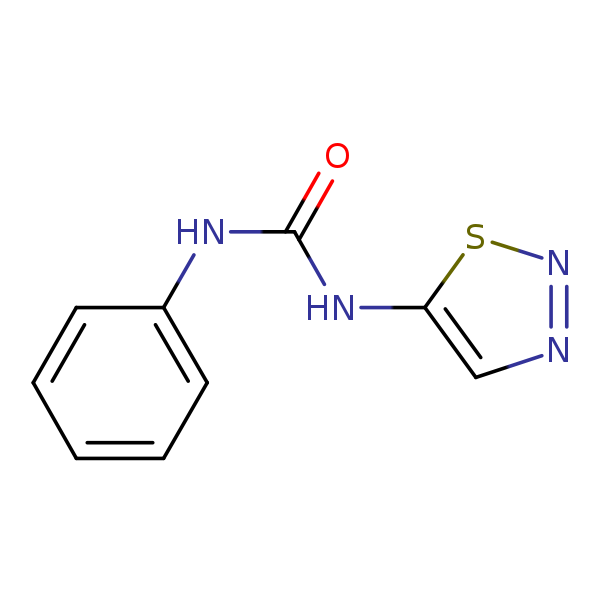 Structural image of Thidiazuron