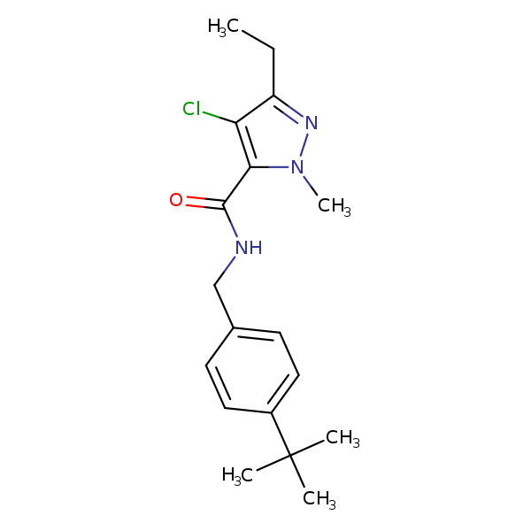 Structural image of Tebufenpyrad