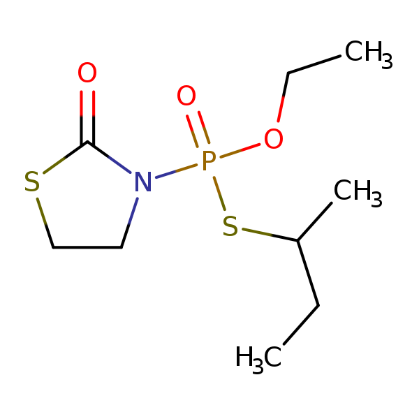 Structural image of Fosthiazate