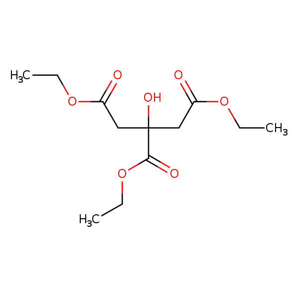 Structural image of Triethyl citrate