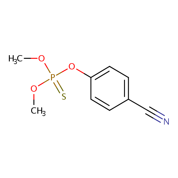 Structural image of Cyanophos