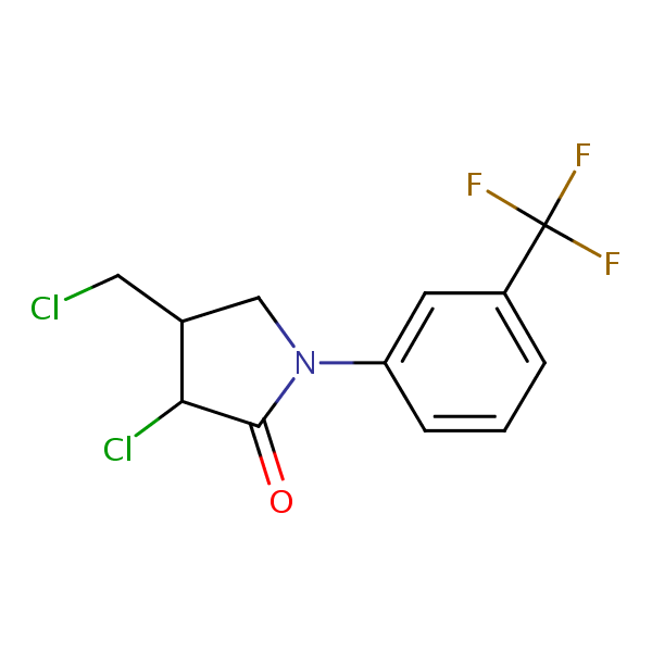 Structural image of Flurochloridone