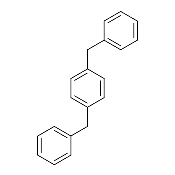 Structural image of 1,4-Dibenzylbenzene