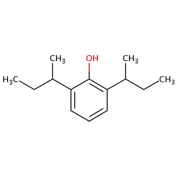 Structural image of 2,6-Di(butan-2-yl)phenol