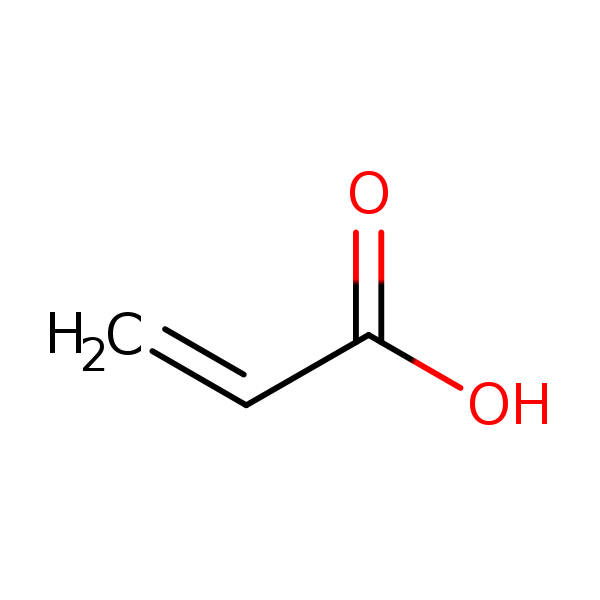 Structural image of Acrylic acid