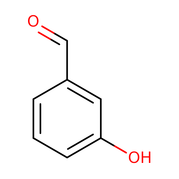 Structural image of 3-Hydroxybenzaldehyde