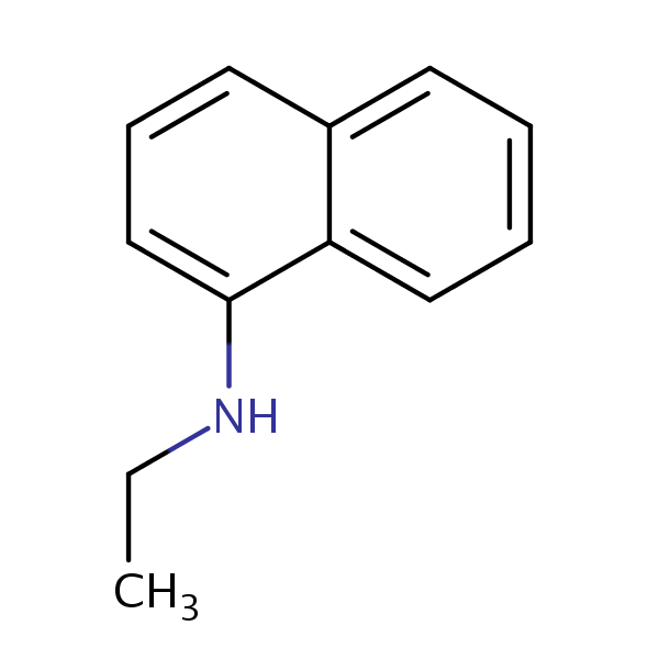 Structural image of 1-Naphthalenamine, N-ethyl-