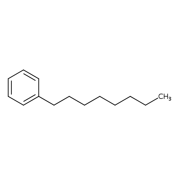 Structural image of Benzene, octyl-