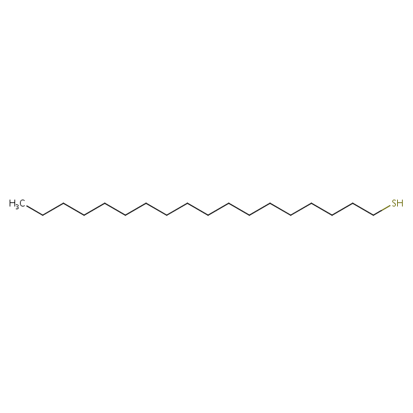 Structural image of 1-Octadecanethiol