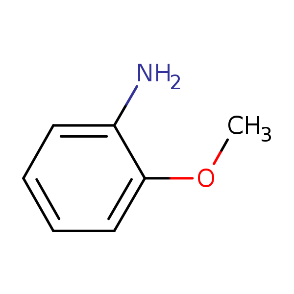 Structural image of 2-Anisidine