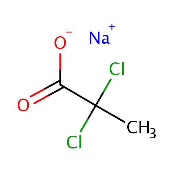 Structural image of Dalapon-sodium