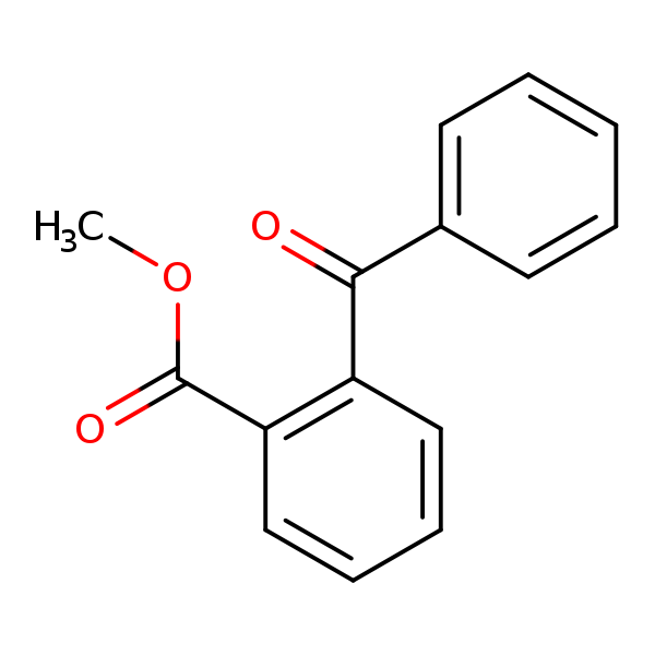 Structural image of Methyl o-benzoylbenzoate