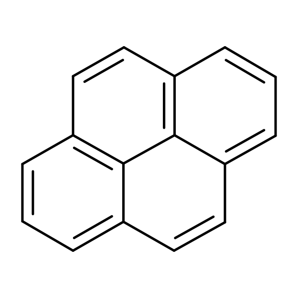 Structural image of Pyrene