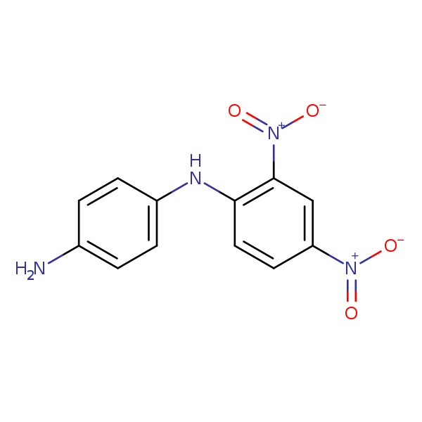Structural image of N-(2,4-Dinitrophenyl)benzene-1,4-diamine