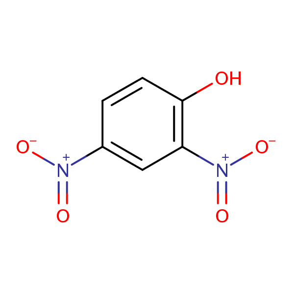 Structural image of 2,4-Dinitrophenol