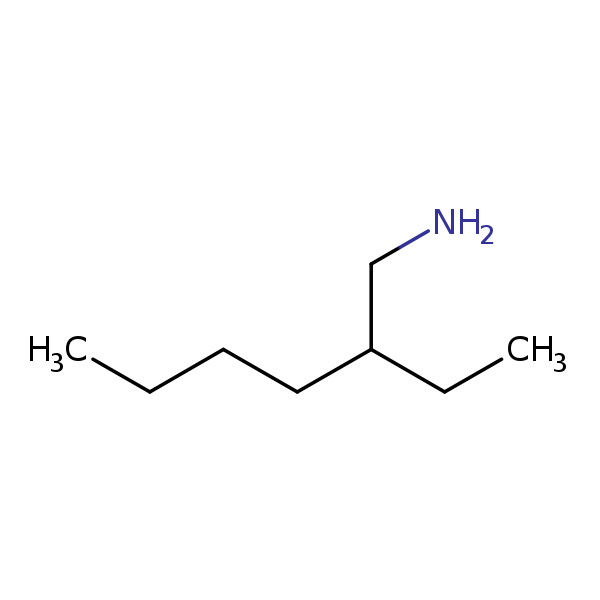 Structural image of 2-Ethylhexylamine