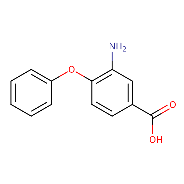 Structural image of 3-Amino-4-phenoxybenzoic acid
