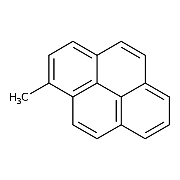 Structural image of 1-Methylpyrene