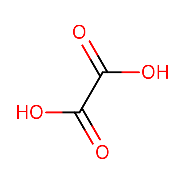 Structural image of Oxalic acid