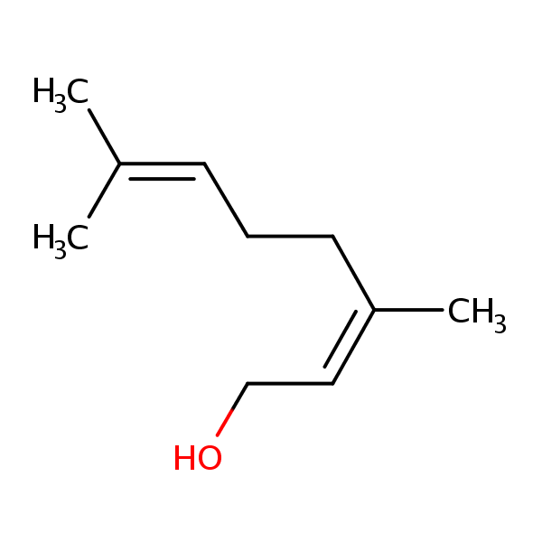 Structural image of (Z)-Nerol