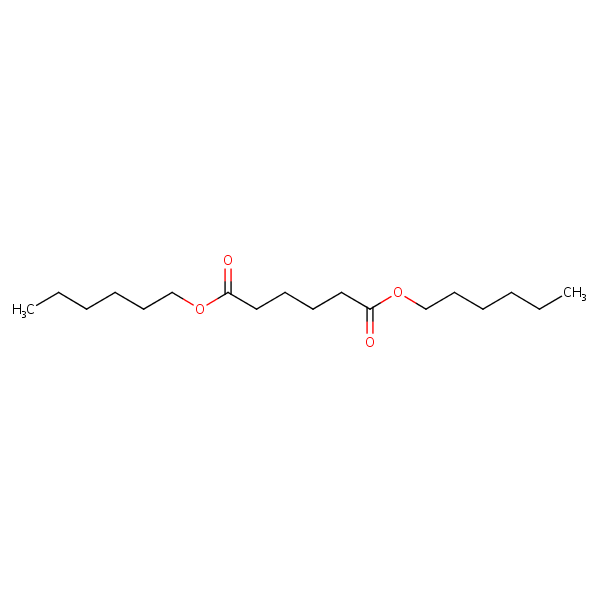 Structural image of Dihexyl hexanedioate