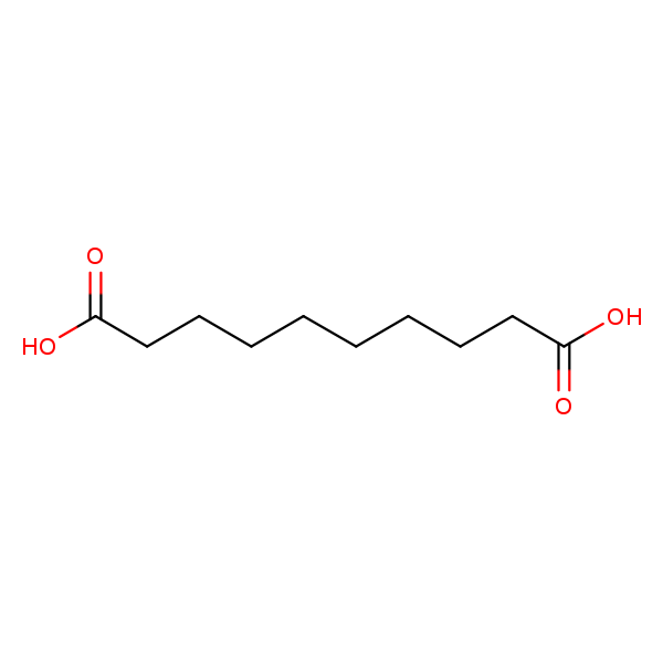 Structural image of Decanedioic acid