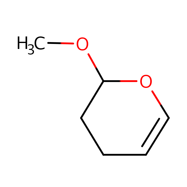 Structural image of 3,4-Dihydro-2-methoxy-2H-pyran