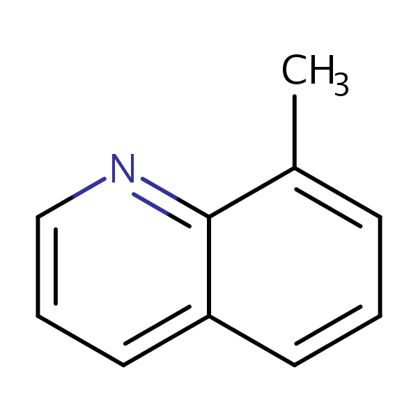 Structural image of 8-Methylquinoline