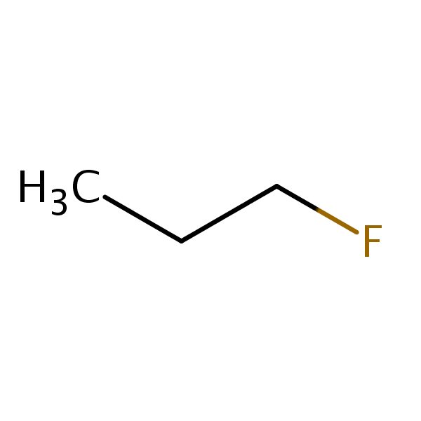 Structural image of 1-Fluoropropane